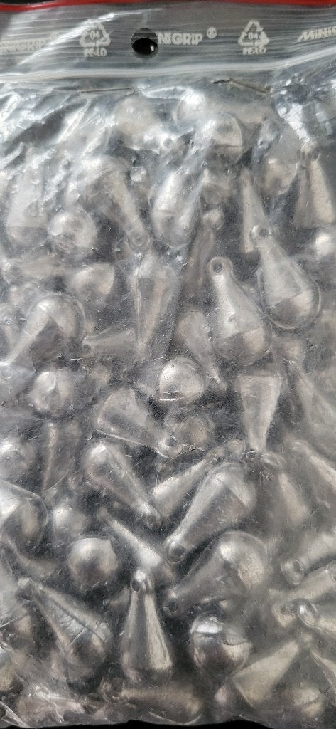 Paternosterlood 11 gram 100x stuks, Watersport en Boten, Ophalen of Verzenden, Nieuw, Dobber of Lood