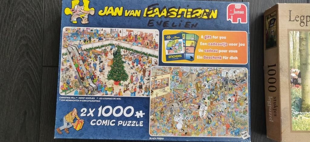 6 puzzels gratis.  Mist 1 stukje per puzzel., Ophalen, 500 t/m 1500 stukjes, Gebruikt, Legpuzzel