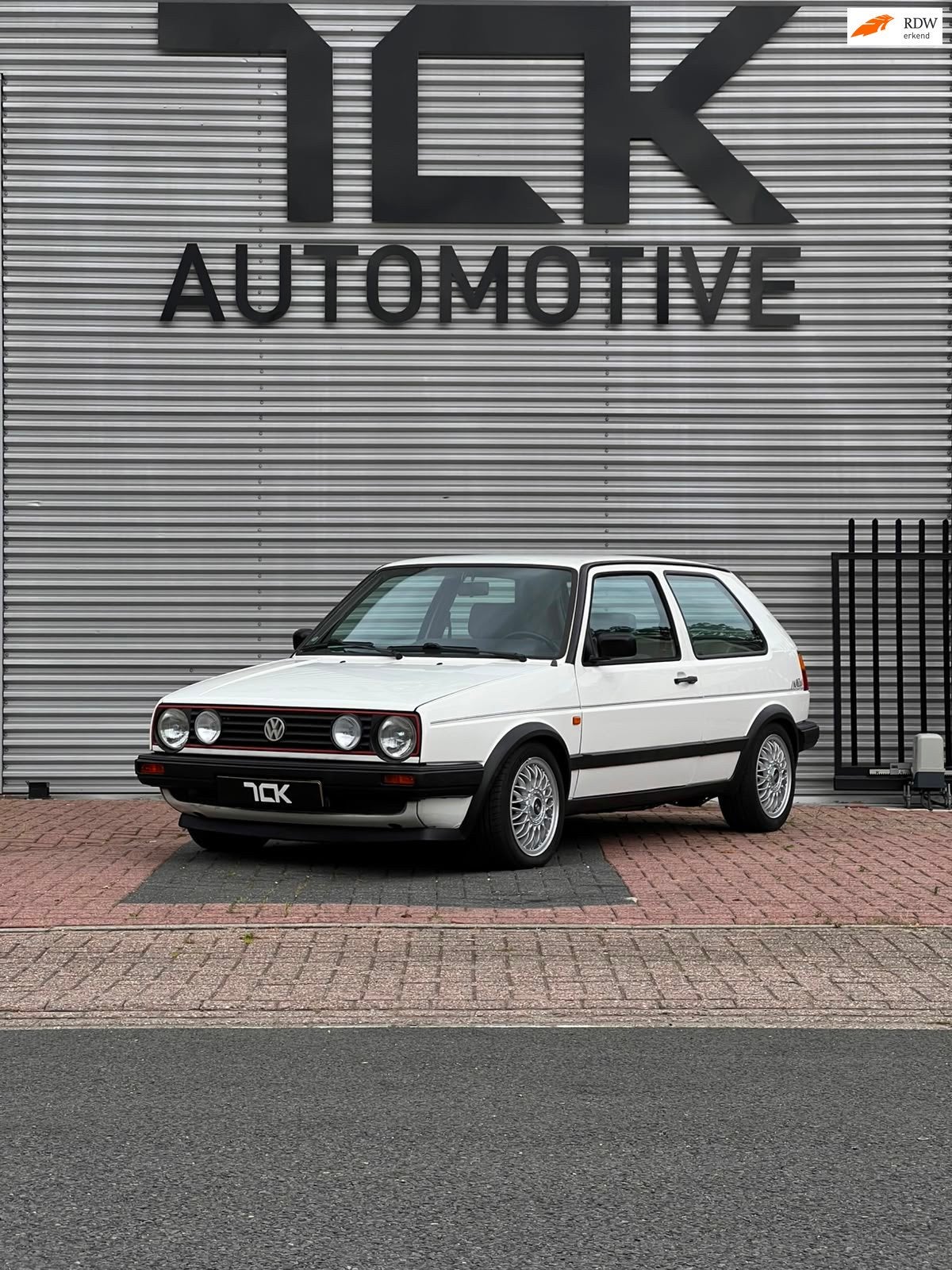 Volkswagen GOLF Mk2 VR6 | 1989 | 174 pk | Zeer netjes!, Auto's, Volkswagen, Voorwielaandrijving, Stof, Gebruikt, Wit