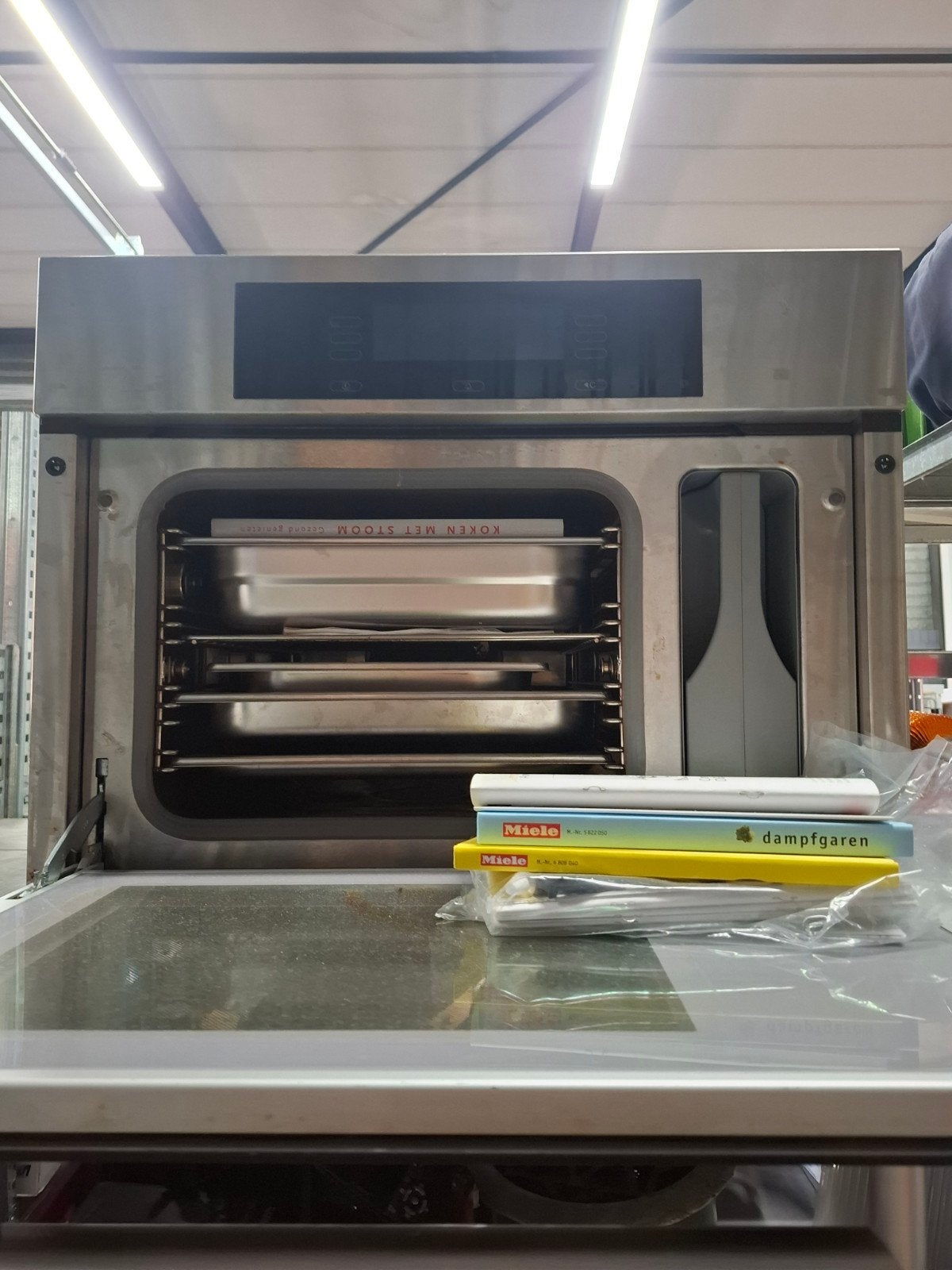 Miele DGC 4080 EDST/D Combi-stoomoven - Inbouw, Ophalen, 45 tot 50 cm, 60 cm of meer, Inbouw