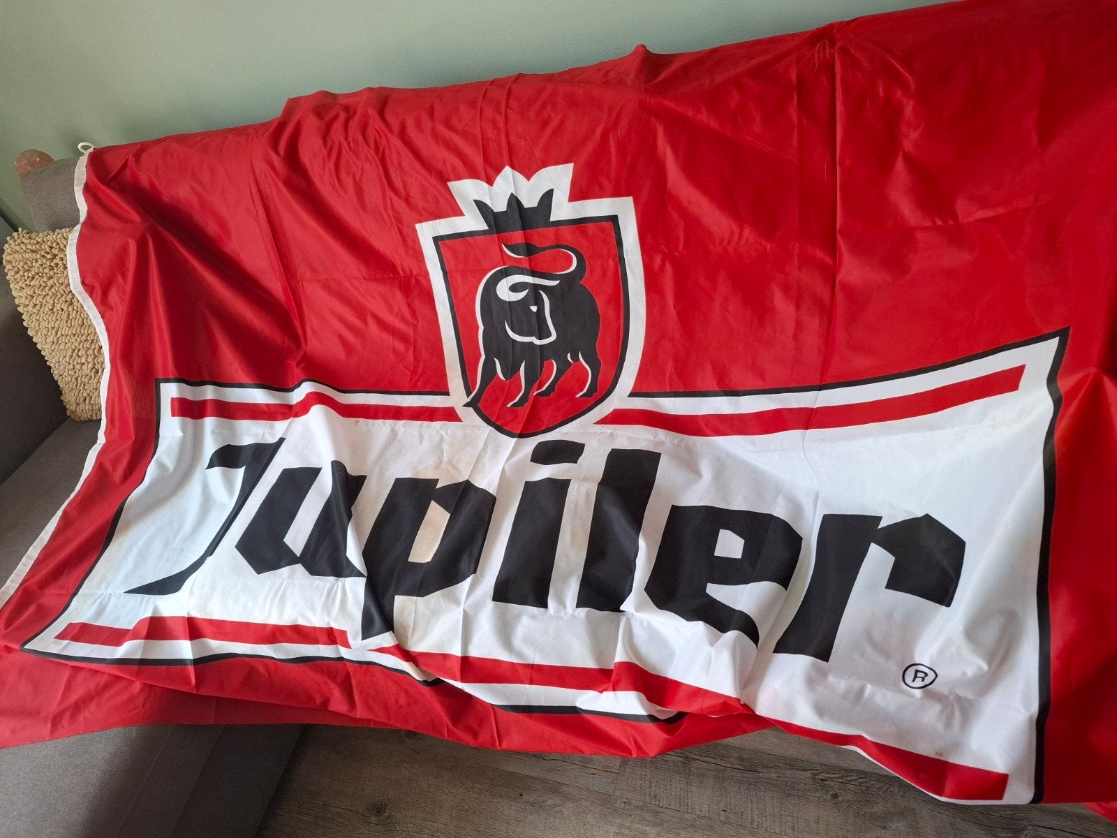 grote jupiler vlag. 2x 1.35, Ophalen, Nieuw