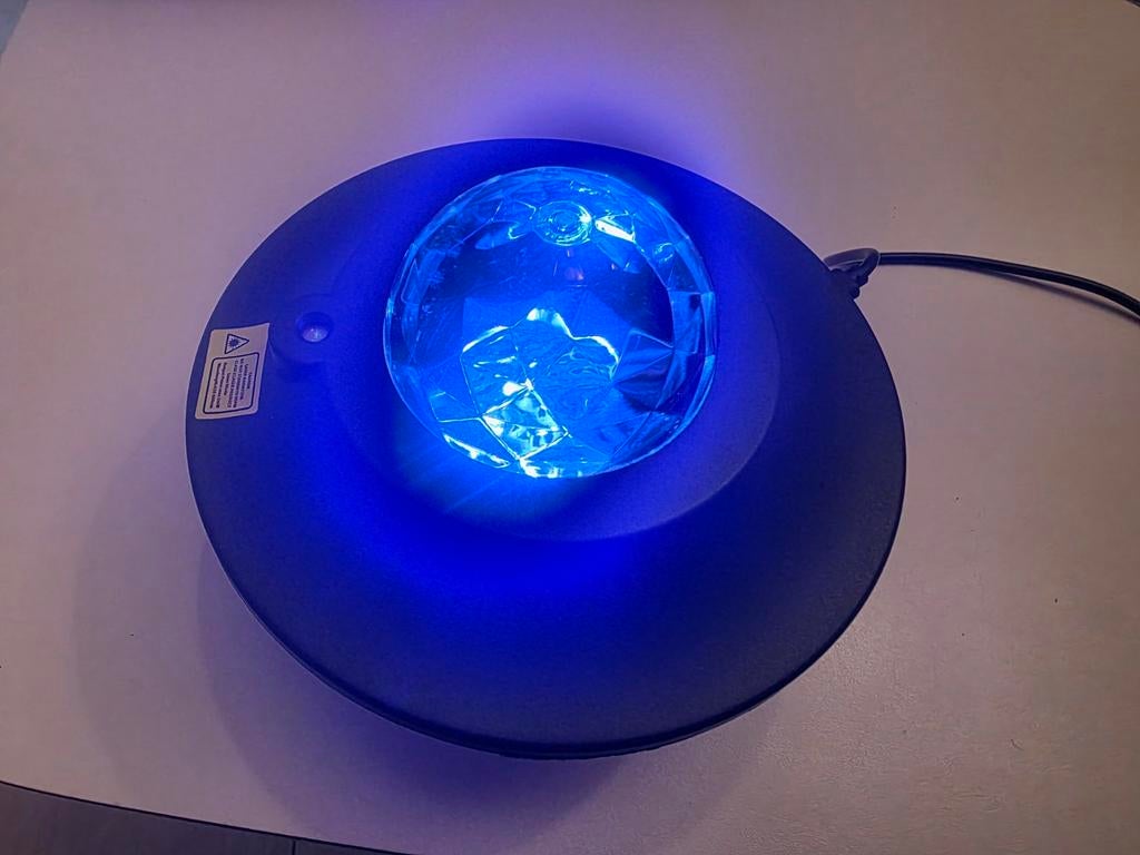 Galaxy light projector met afstandbediening, Ophalen of Verzenden, Zo goed als nieuw, Licht, Kleur