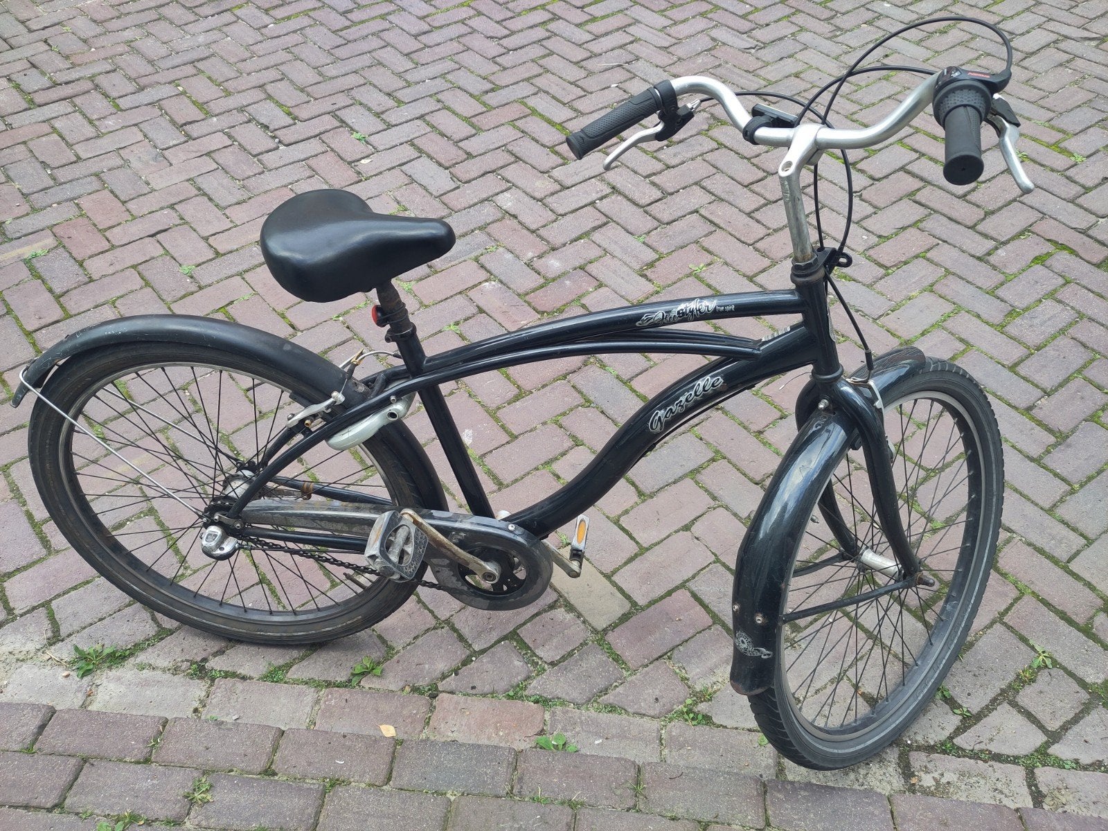Gazelle Beach Cruiser 3 versnellingen - Nagekeken, Fietsen en Brommers, Ophalen, Gebruikt, Staal, 47 tot 51 cm