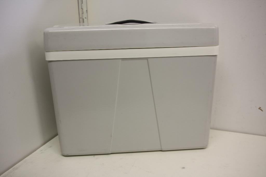 Vintage koelbox Camping Picnic. Grijs. 10 liter, Ophalen of Verzenden, Zo goed als nieuw, Koelbox, Koelelement