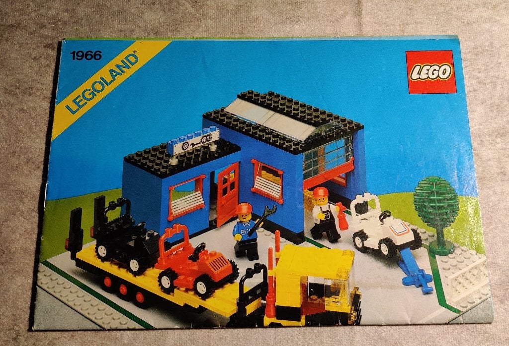 Lego Instructie Boekje Car Repair Shop 1966, Gebruikt, Lego, Overige typen, Ophalen of Verzenden