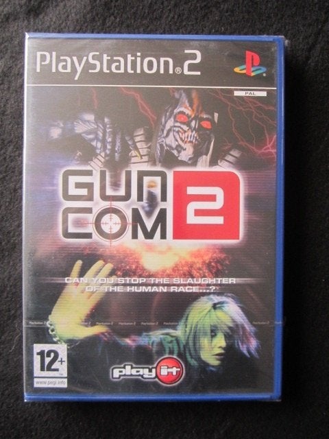 PS2 - Guncom Gun Com 2 - Playstation 2, Spelcomputers en Games, Vanaf 18 jaar, Shooter, 1 speler, Nieuw