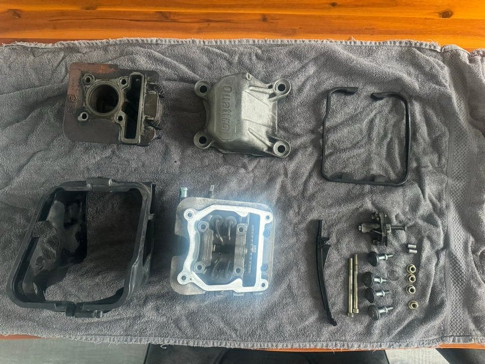 Cilinderkop met Cilinder 4t 4v Piaggio/Vespa, Ophalen, Gebruikt, Cilinder, Piaggio