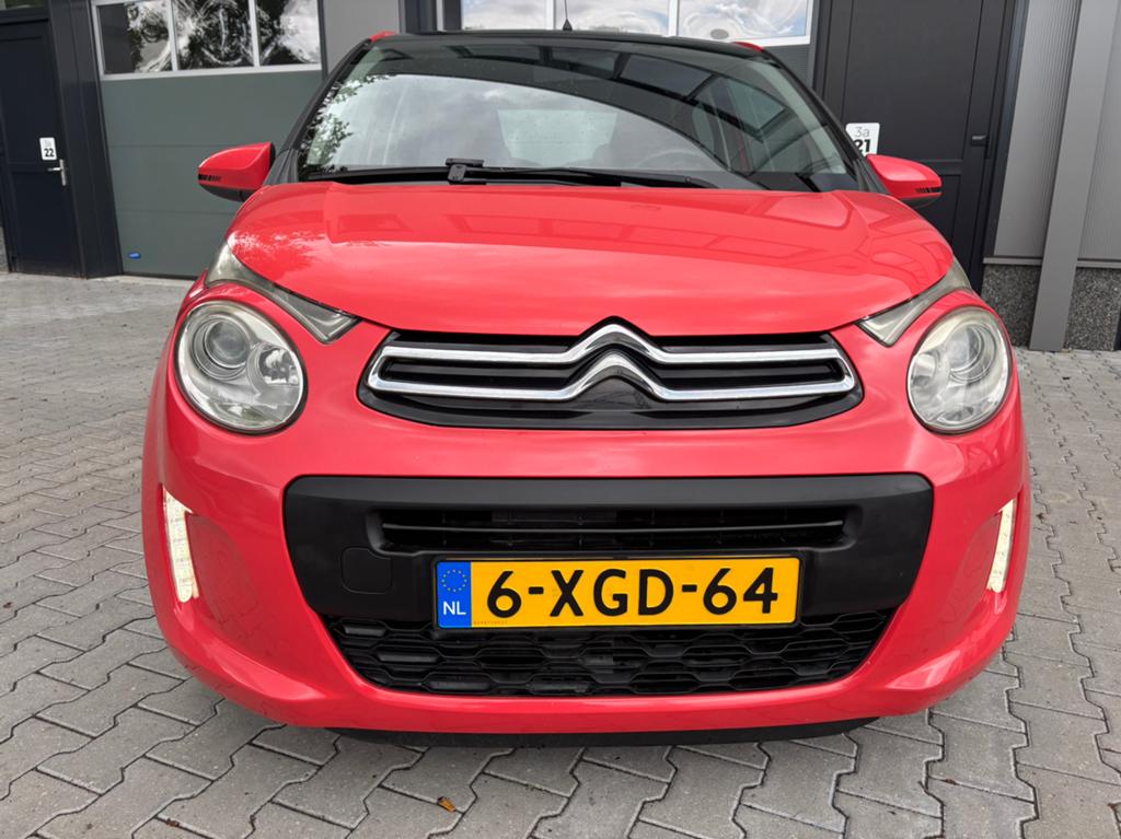 Citroën C1 1.0 E-vti 68 5-DRS 2014 Rood, Voorwielaandrijving, 31 €/maand, 4 stoelen, C1