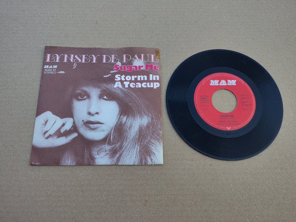 Single: Lynsey De Paul - Sugar Me (1972), Verzenden, Gebruikt, 7 inch, Pop