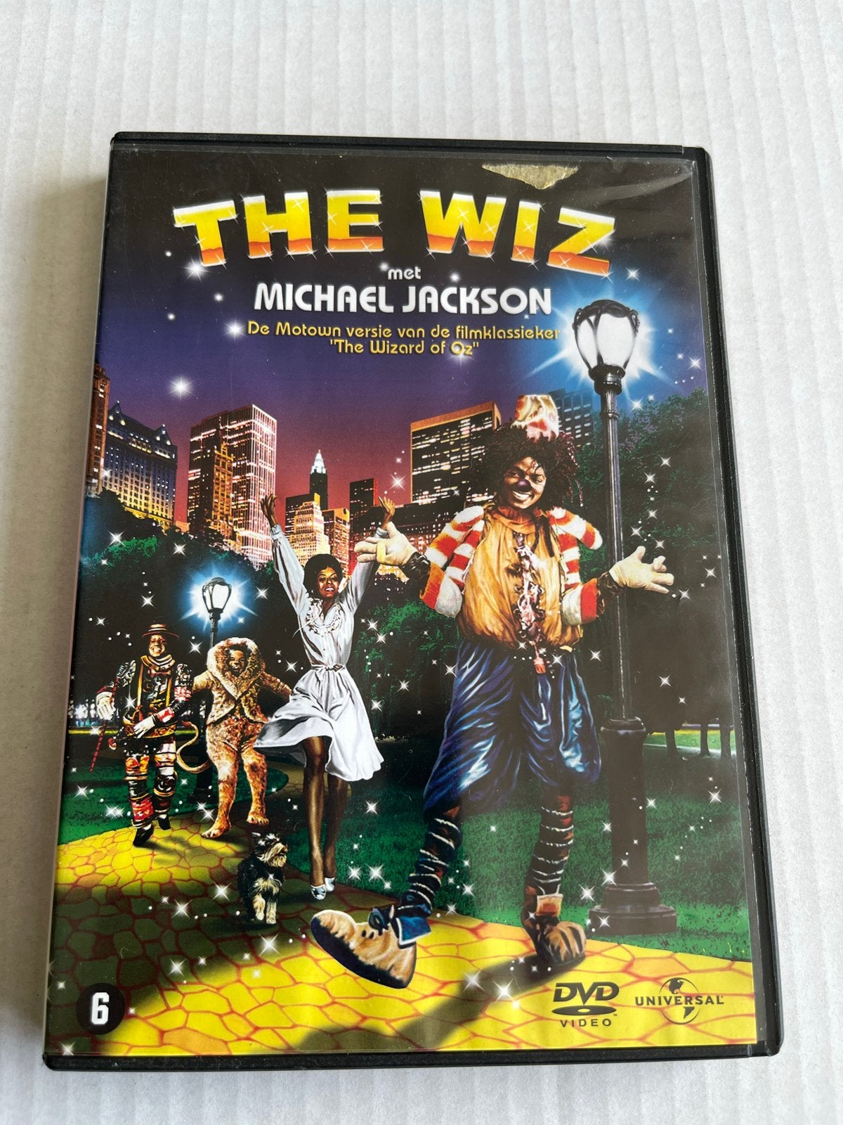 The Wiz (DVD) - Michael Jackson - Motown versie, Cd's en Dvd's, Dvd's | Muziek en Concerten, Nederlands, Ophalen of Verzenden
