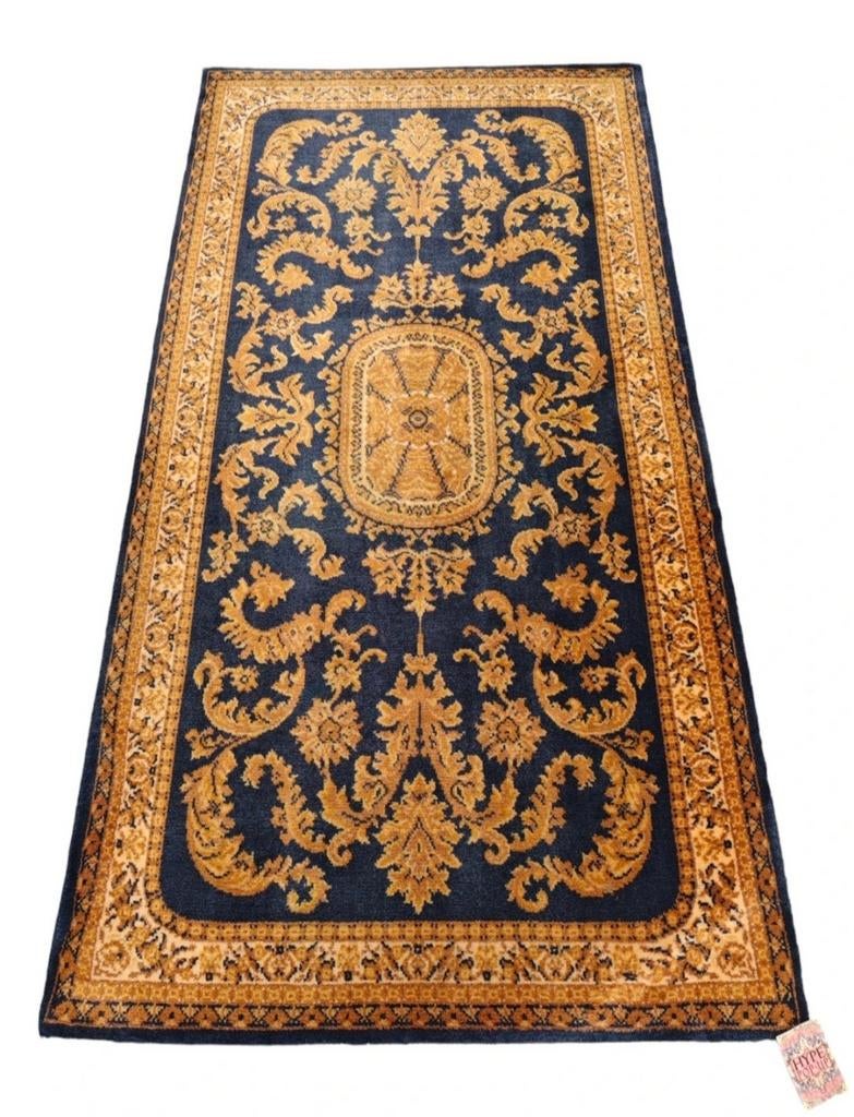 Vintage oosters wol Renaissance vloerkleed floral 90x178cm