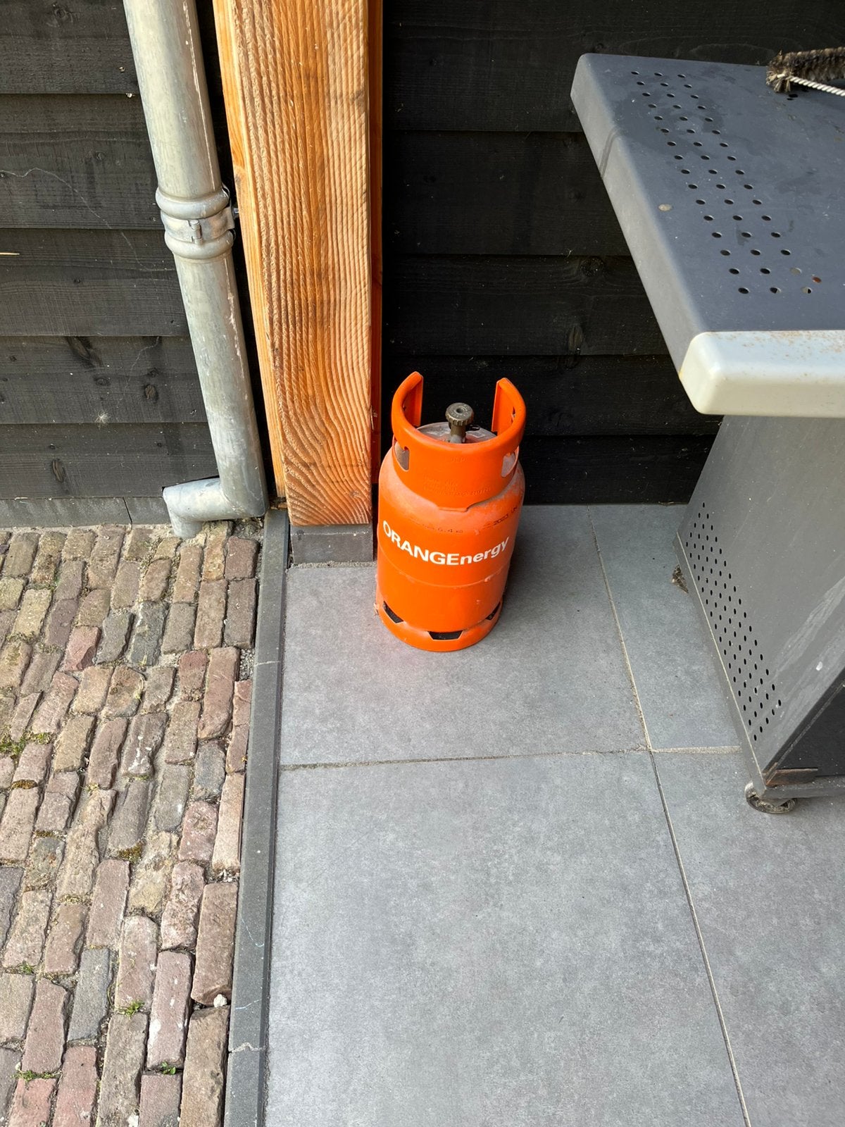 Lege gasfles, Ophalen of Verzenden, Zo goed als nieuw