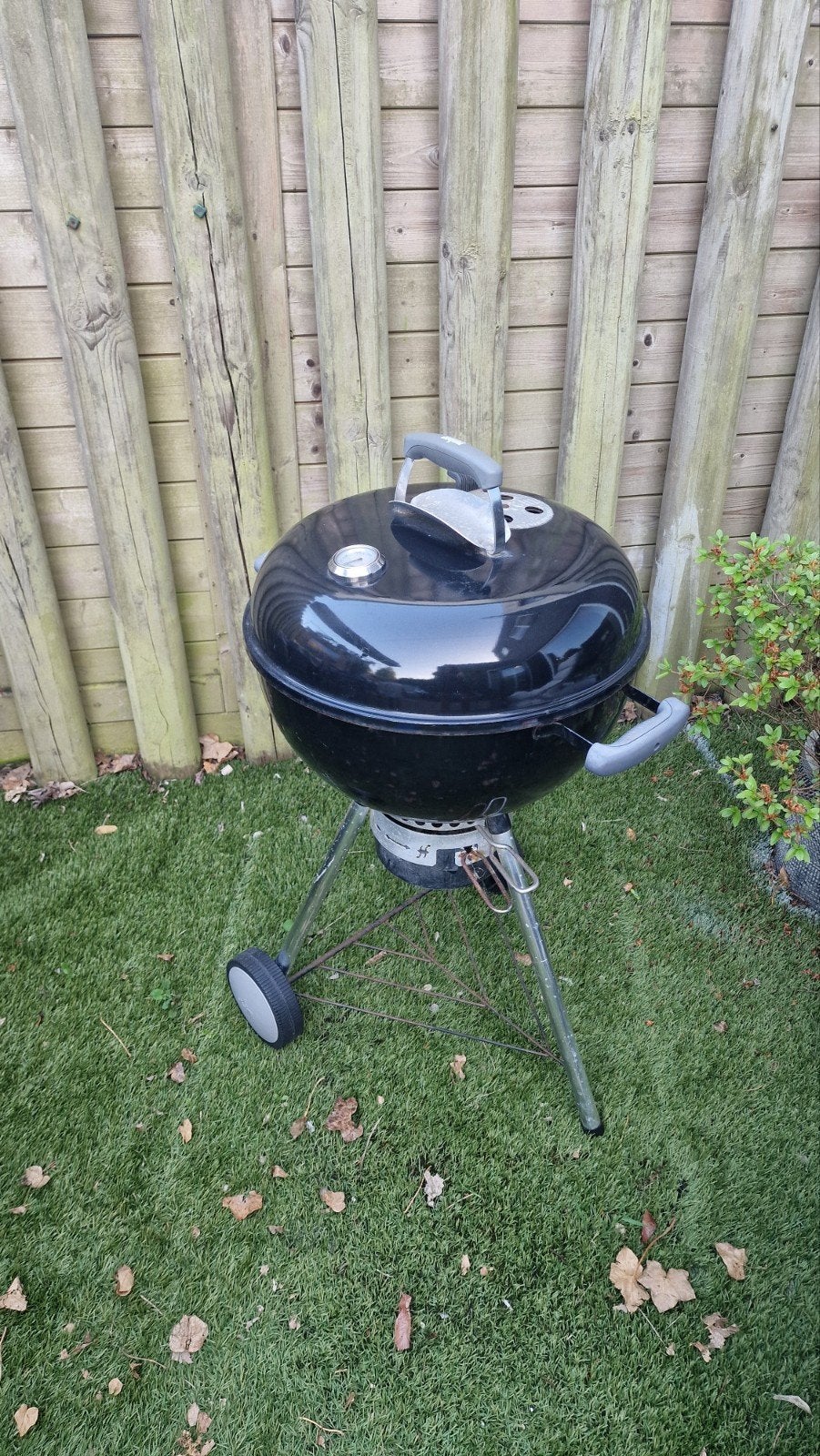 Weber BBQ 47 cm met asopvangbak en hoes, Ophalen of Verzenden, Gebruikt, Weber, Met accessoires