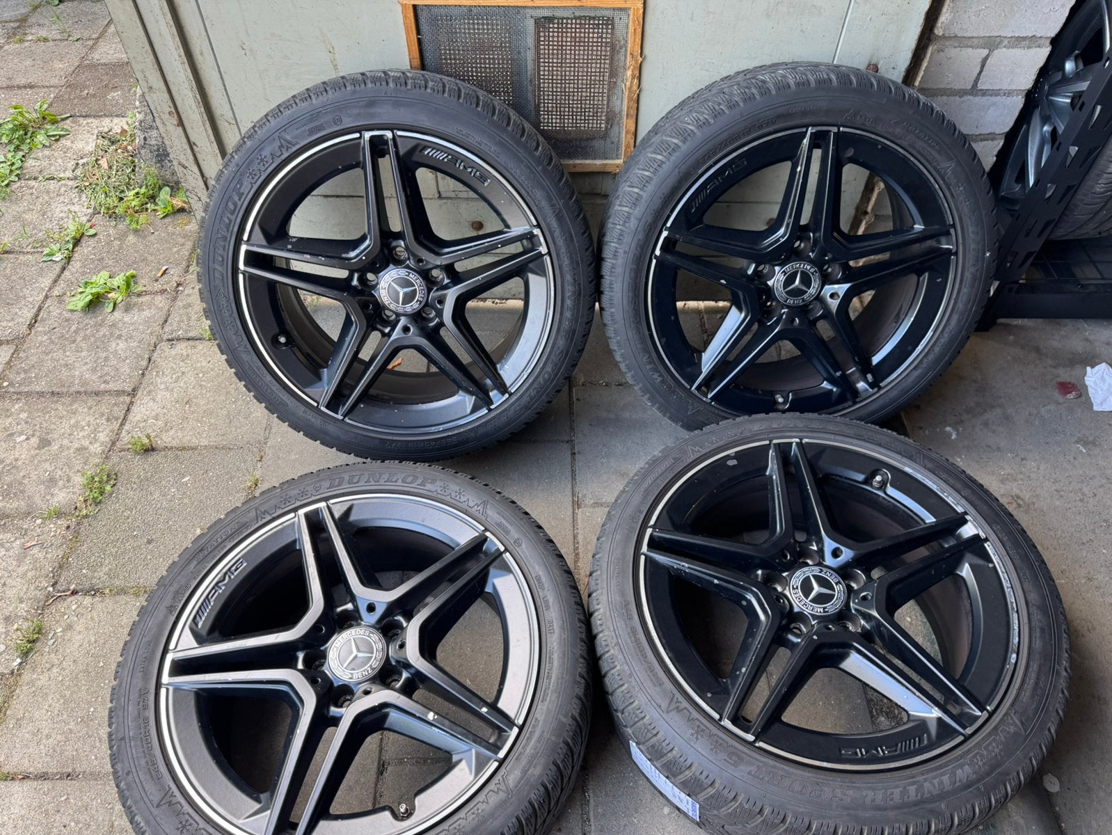 Origineel Mercedes Amg Velgen C klasse 245 40 18 5x112, 18 inch, Banden en Velgen, Totalcarexpert@hotmail.com, Total car exper