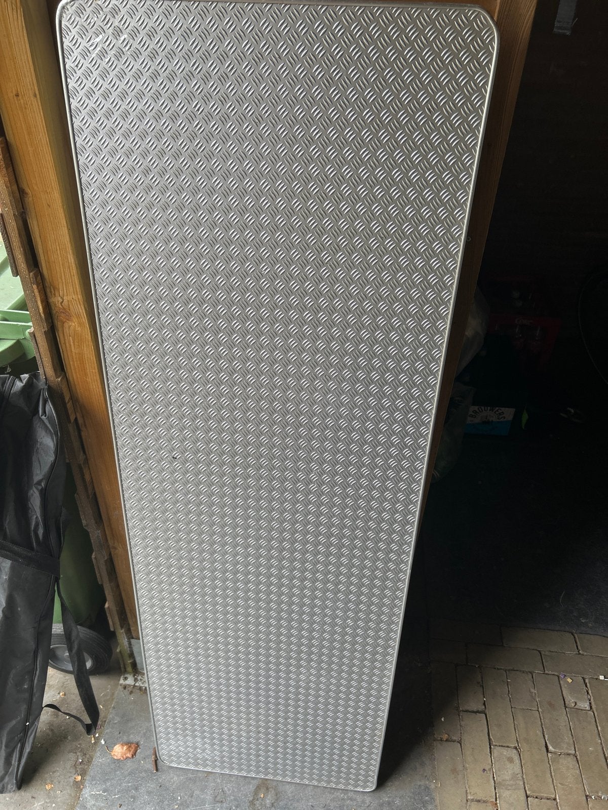 Aluminium Opvouwbare dj tafel, Ophalen, Gebruikt