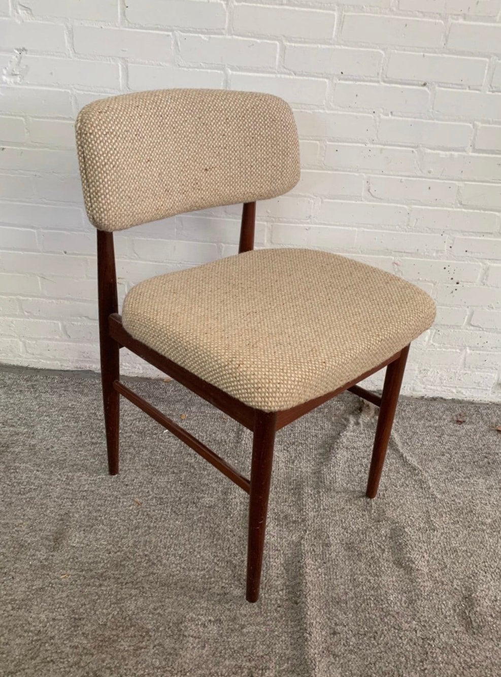 Stoelen Topform of Deense vintage teakhout stoelen jaren 60., Huis en Inrichting, Ophalen of Verzenden, Gebruikt, Bruin