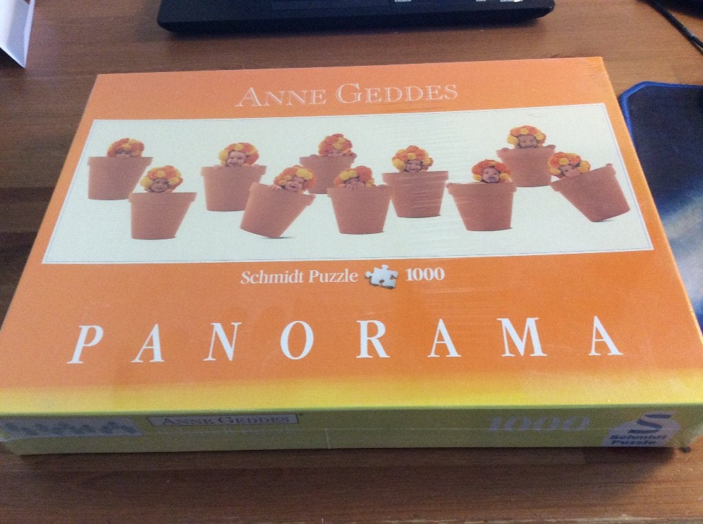 schmidt puzzel 1000 anne geddes Panorama. Nieuw in folie, Ophalen of Verzenden, 500 t/m 1500 stukjes, Nieuw, Legpuzzel