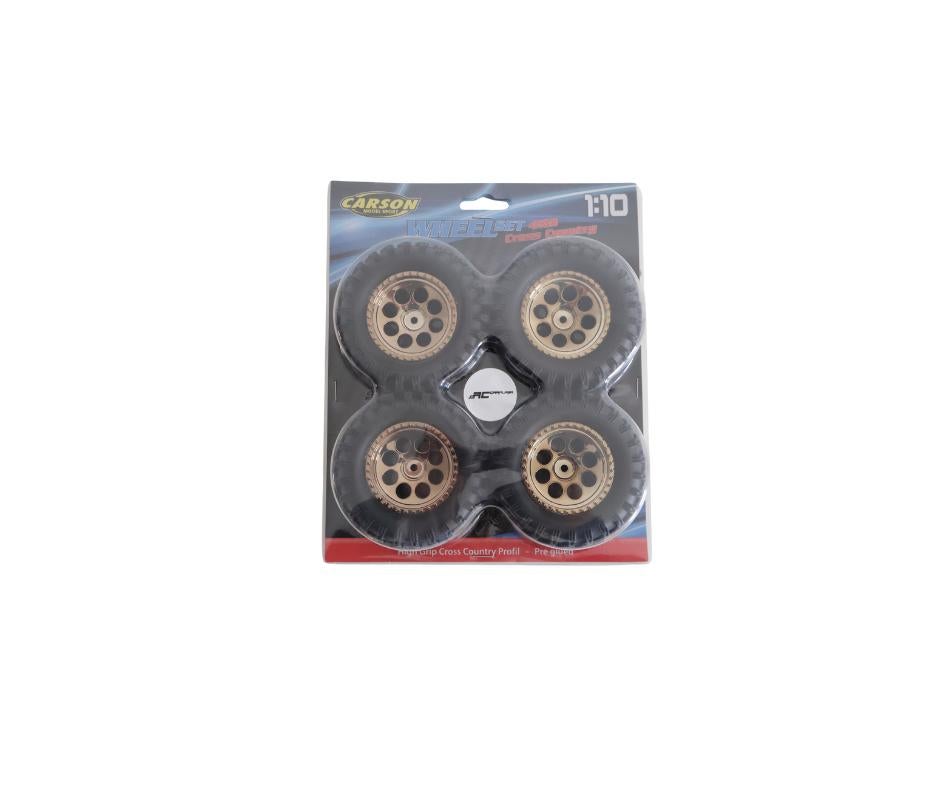 Carson 900140 1/10 Off-Road Cross Country bandenset (4), Hobby en Vrije tijd, Ophalen of Verzenden, Nieuw, Overige schalen, Elektro