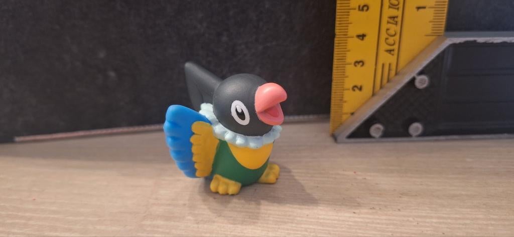 Pokémon chatot poppetje bandai 2008 nintendo (14925), ., Bandai, Ophalen of Verzenden, Zo goed als nieuw