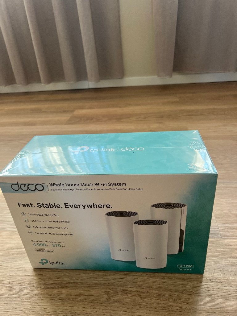 TP LINK .DECO M4 . AC1200. GESEALD (NIEUW), Ophalen, Nieuw, TP Link