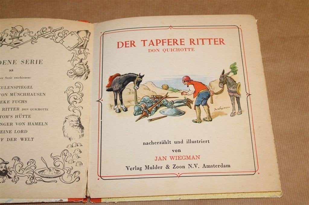 Don Quichotte — Vintage Editie door Jan Wiegman [DE], Ophalen of Verzenden, Gelezen