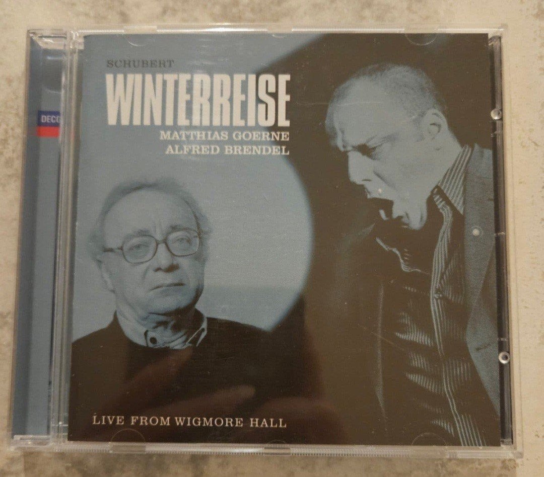 Schubert - Winterreise (Matthias Goerne & Alfred Brendel), Ophalen of Verzenden, Zo goed als nieuw