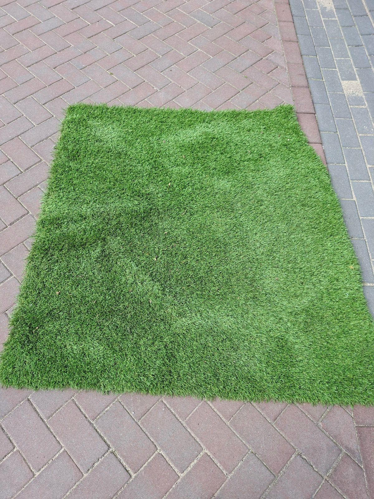 Kunstgras mat, Ophalen, Gebruikt, Minder dan 10 m²