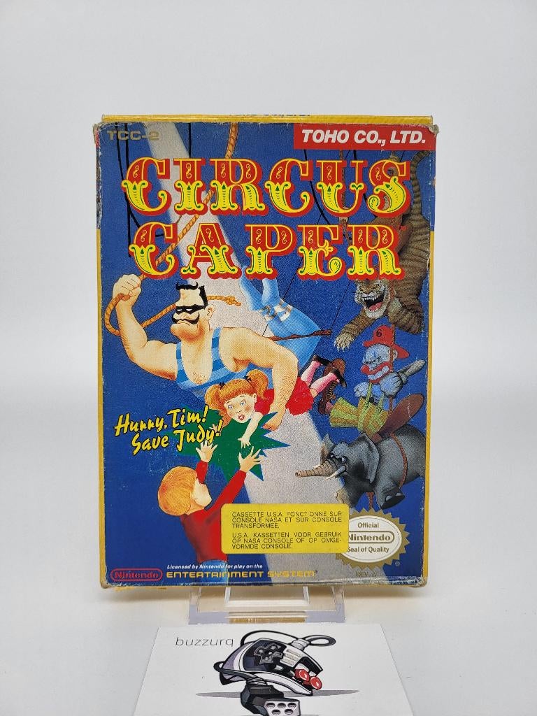 Circus Caper - Nintendo NES - USA, Gebruikt, Overige genres, 1 speler, Ophalen of Verzenden