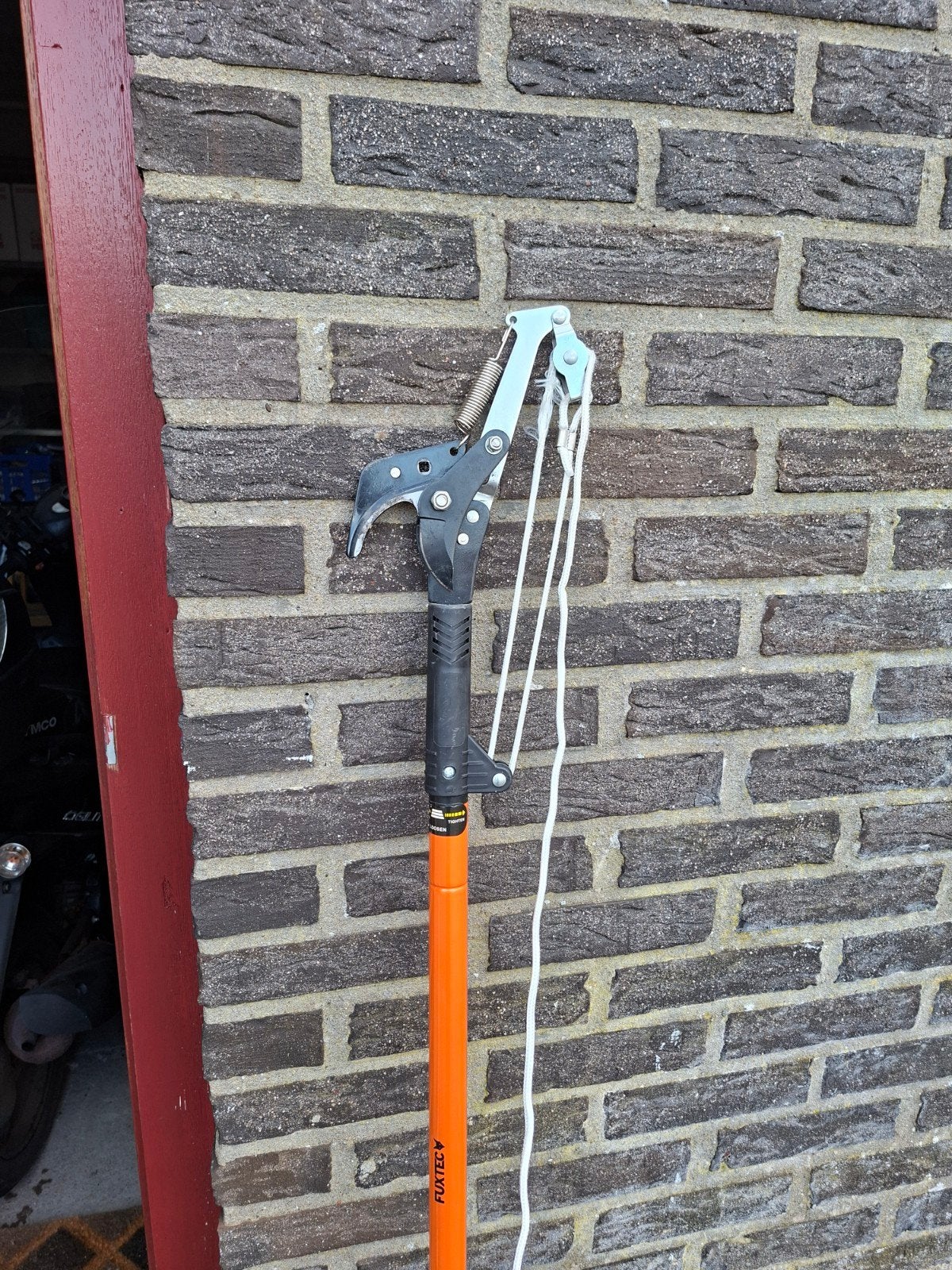 Takkenschaar op steel - Snoeischaar - Takkenknipper, Tuin en Terras, Ophalen, Gebruikt, 30 t/m 39 mm, FIXTEC