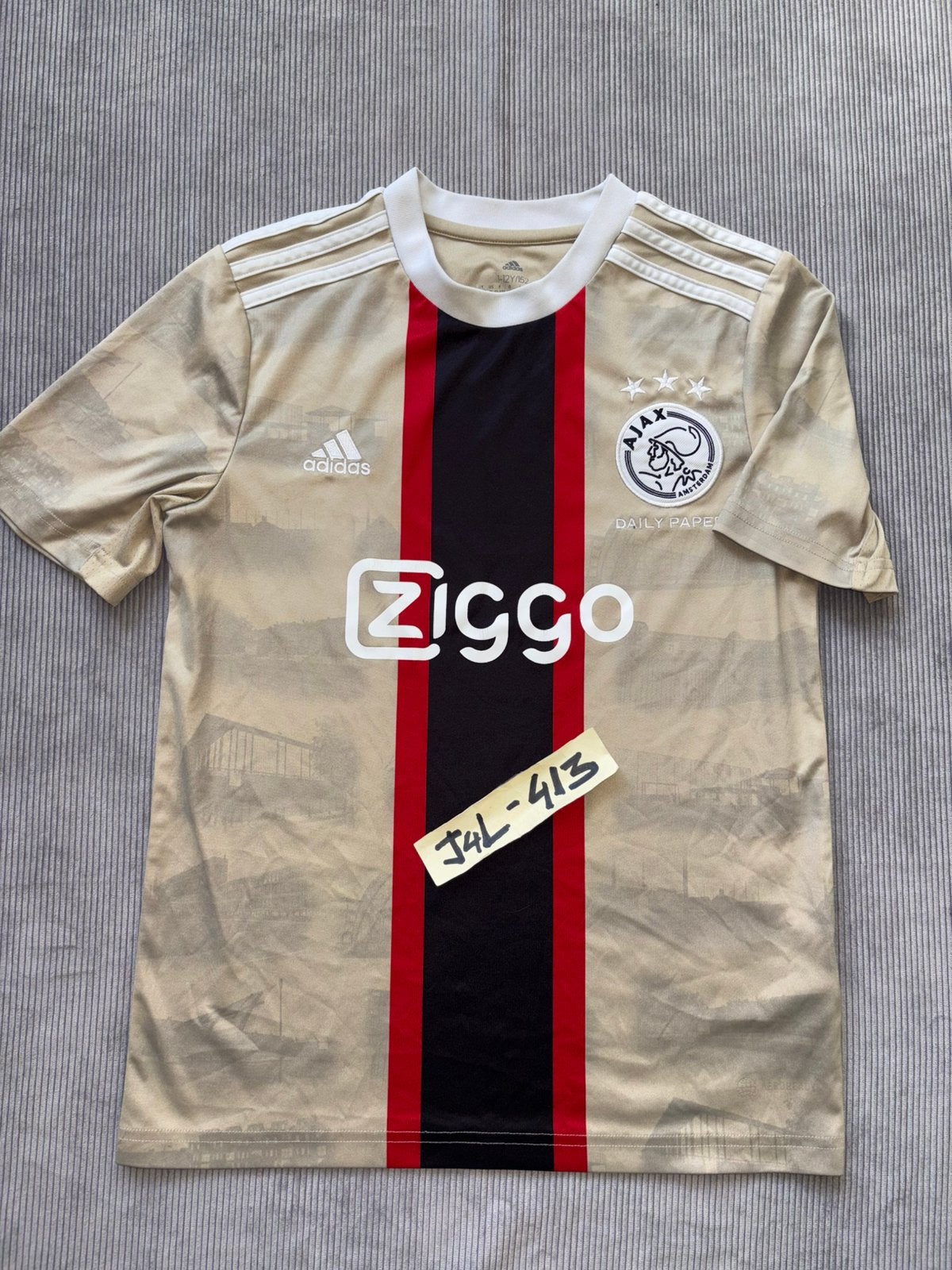Origineel ajax shirt daily paper 22/23 3de afca fside tdk 34, Maat XS of kleiner, Verzenden, Zo goed als nieuw, Shirt