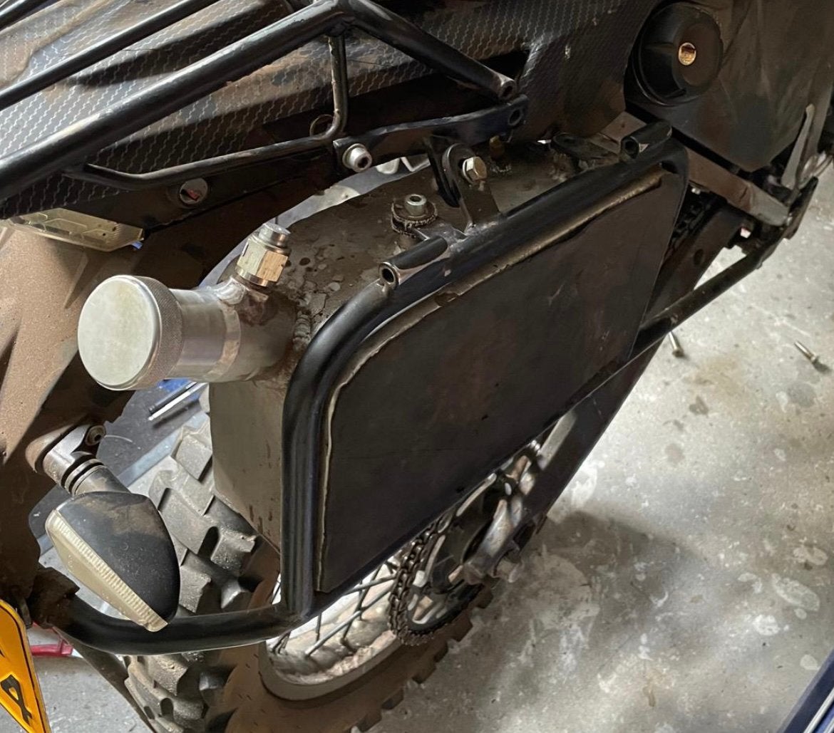 Bmw g650x xchallenge rekje bagage extra tank panniers, Motoren, Ophalen of Verzenden, Gebruikt