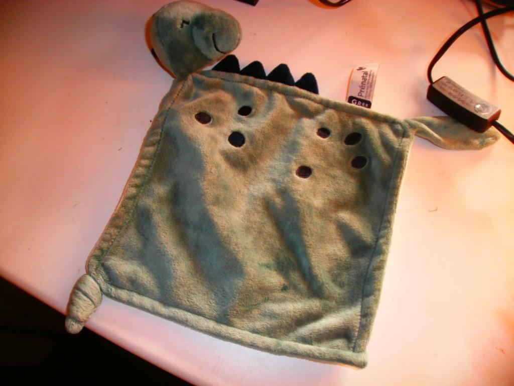 set Prénatal kinderwagen spanner draak dino doekje en tril, Kinderen en Baby's, Speelgoed | Knuffels en Pluche, Groen, Prénatal