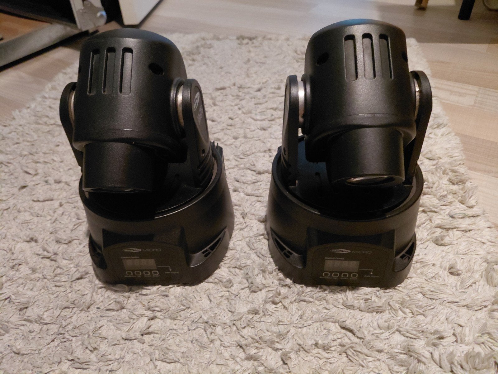 Showtec Micro Spot 2 stuks, Ophalen, Zo goed als nieuw, Licht, Geluidgestuurd