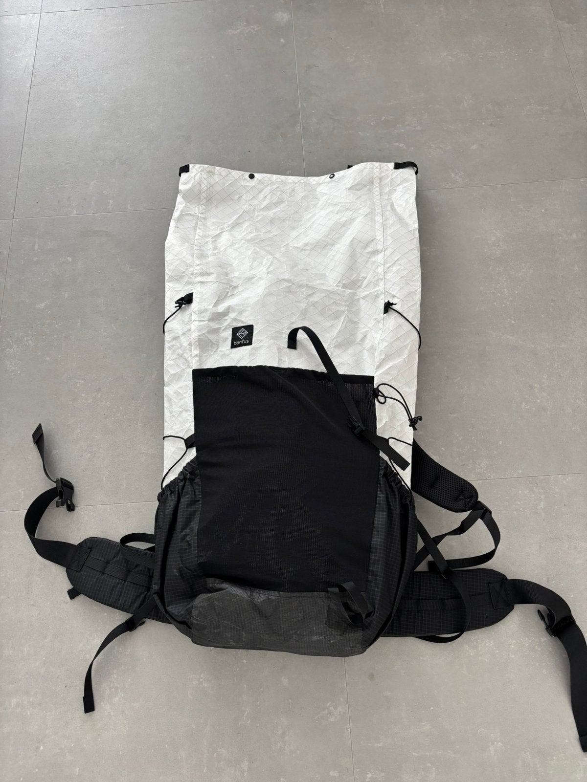 Bonfus Framus 58l, Sieraden, Tassen en Uiterlijk, Tassen | Rugtassen, 40 cm of meer, Nieuw, Trekking, 60 cm of meer
