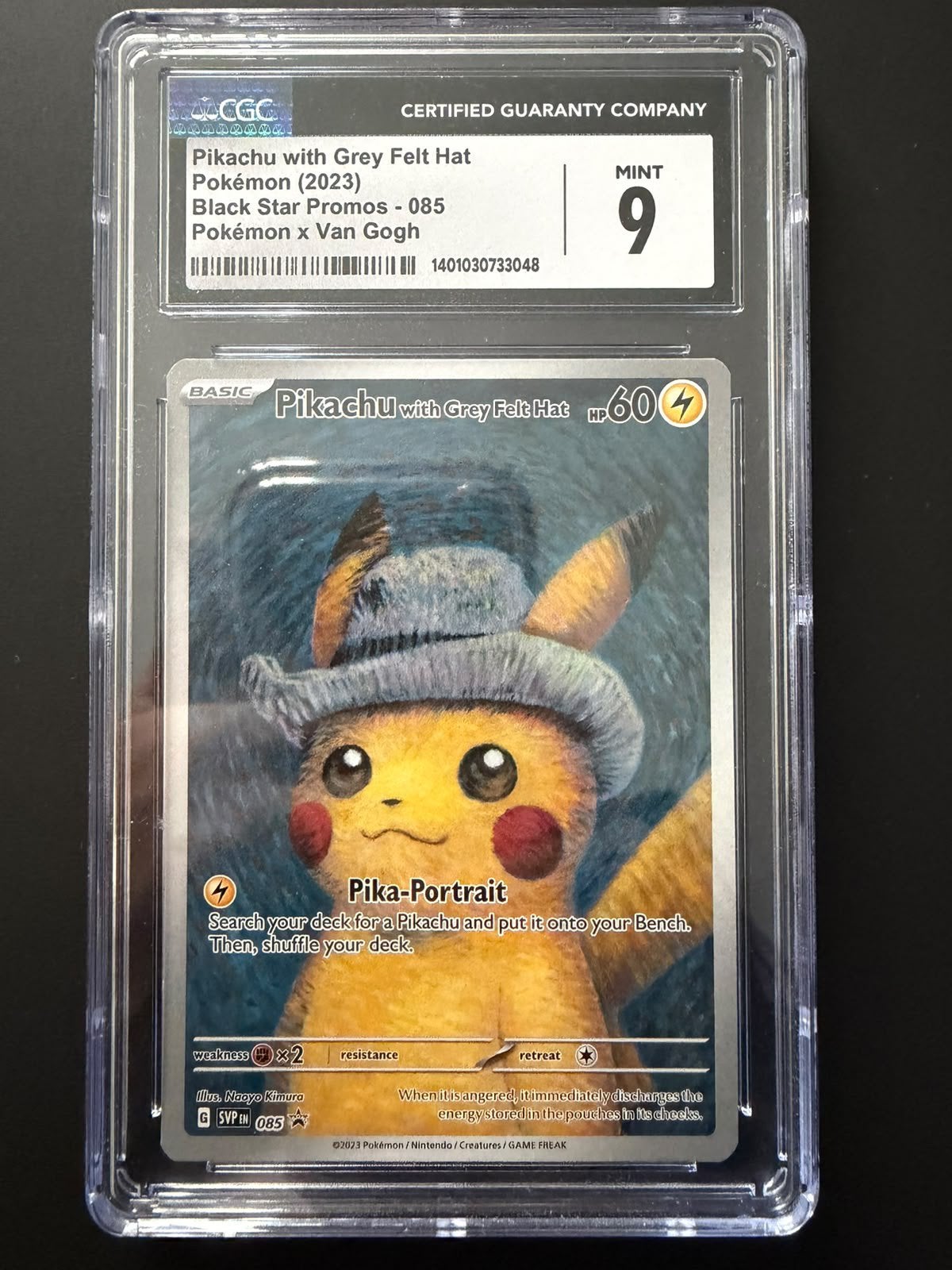 Pikachu Van Gogh CGC 9, Ophalen of Verzenden, Zo goed als nieuw