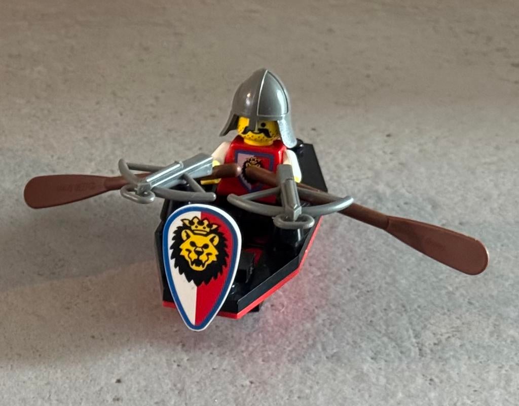 Vintage LEGO System 1752 Boat with Armor, Ophalen of Verzenden, Gebruikt, Complete set, Lego