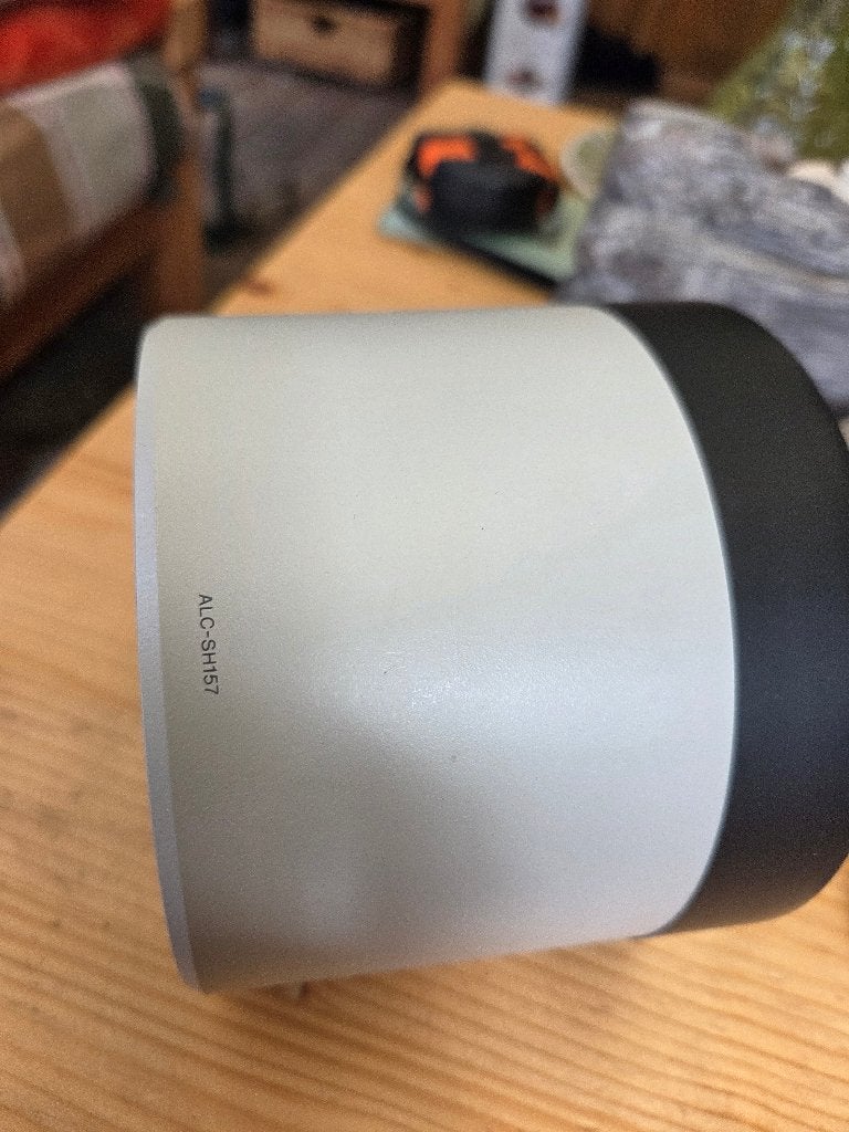 Zonnekap Sony 200-600mm z.g.a.n., Audio, Tv en Foto, Fotografie | Lenzen en Objectieven, Sony E-mount, Sony, Overige typen, Ophalen of Verzenden