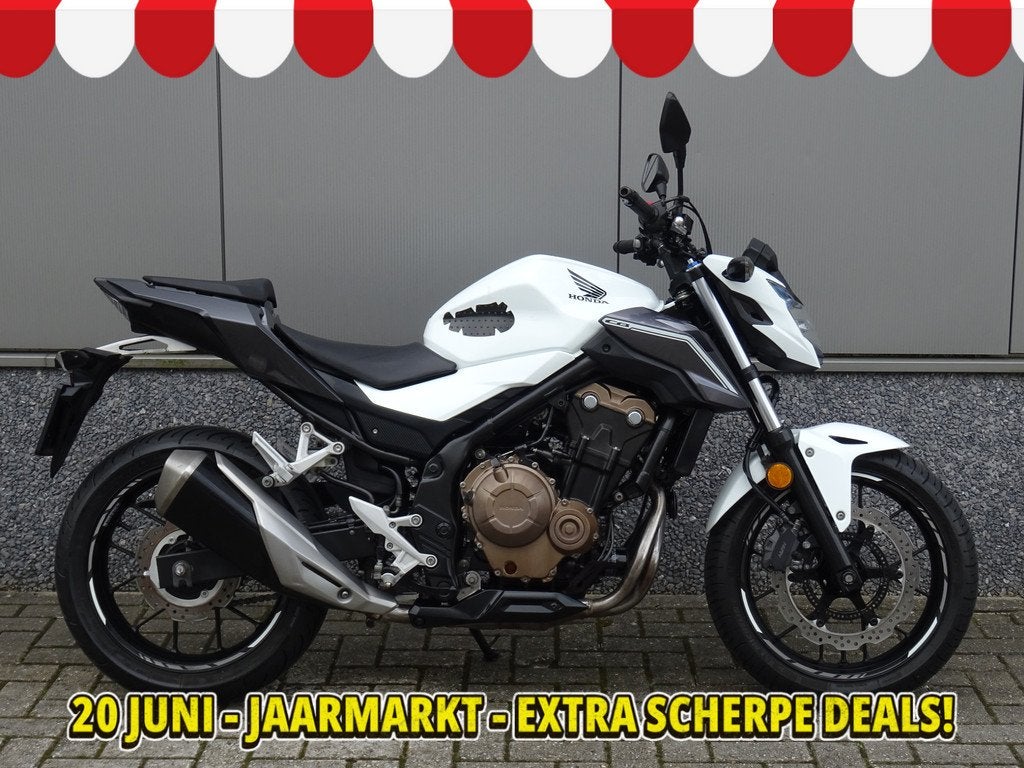 Honda CB 500 F ABS A2 (bj 2017), Motoren, Motoren | Honda, Bedrijf, 500 cc, Naked bike