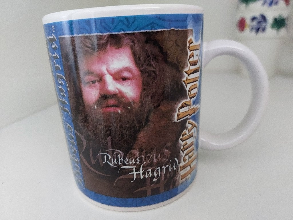Harry Potter mok, Rubeus Hagrid, Verzamelen, Harry Potter, Ophalen of Verzenden, Zo goed als nieuw, Gebruiksvoorwerp