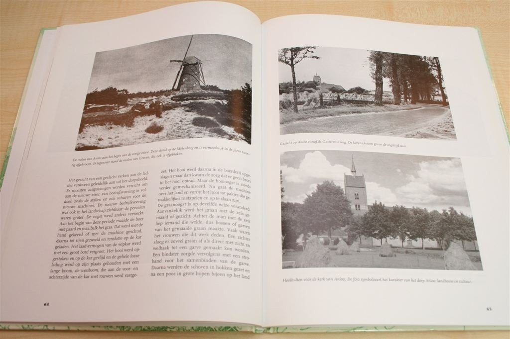 Anloo — Het Dorp, de Kerk en de Etstoel [P. Brood], Ophalen of Verzenden, Zo goed als nieuw