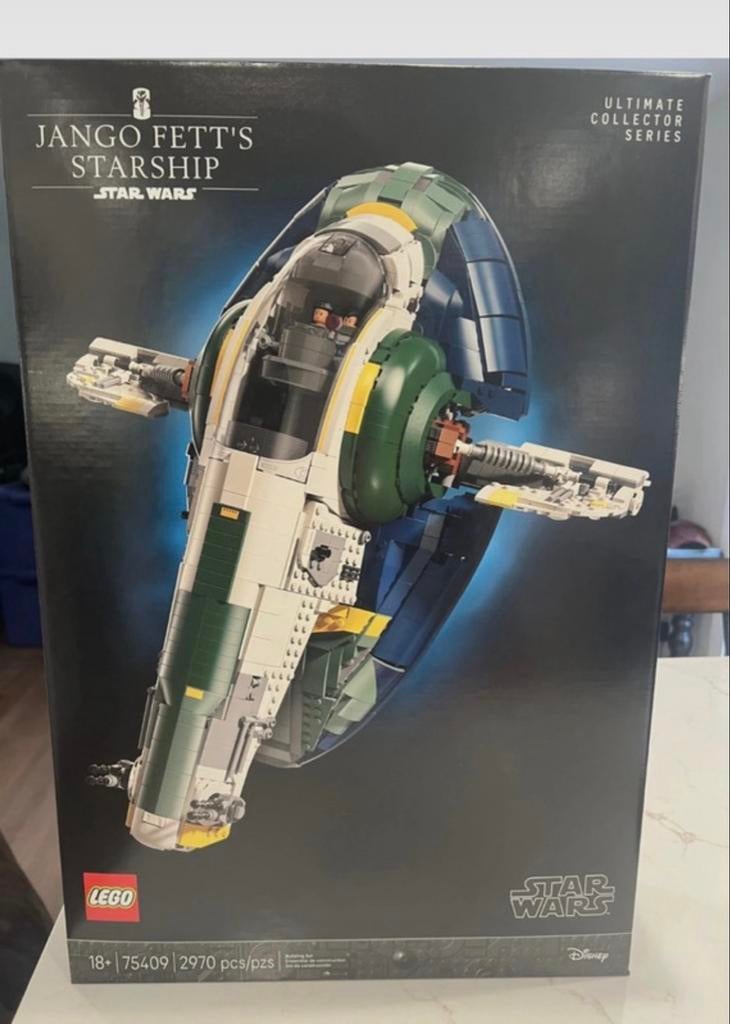 LEGO Star Wars Jango Fett's Starship UCS 75409 NIEUW, Verzenden, Zo goed als nieuw