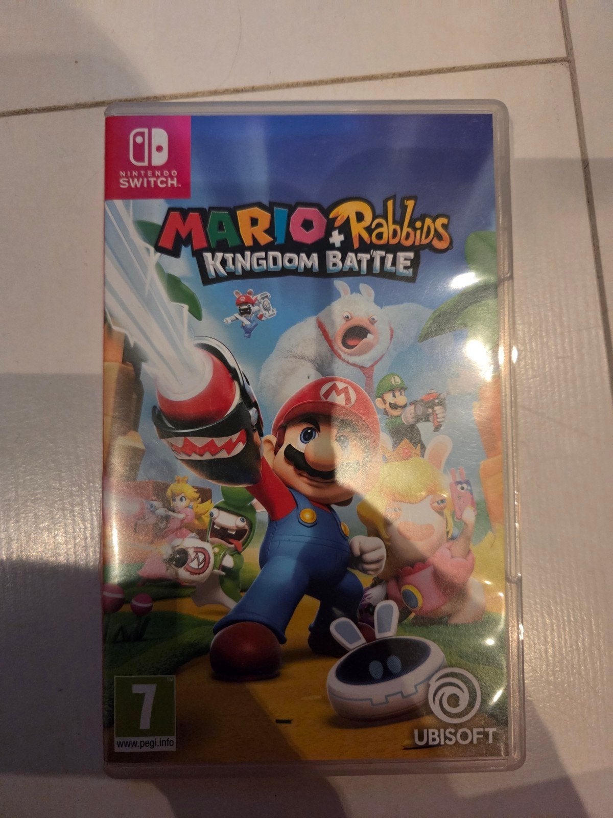 Mario + Rabbids Kingdom Battle Nintendo Switch, Ophalen of Verzenden, Zo goed als nieuw, Switch 2019 Upgrade