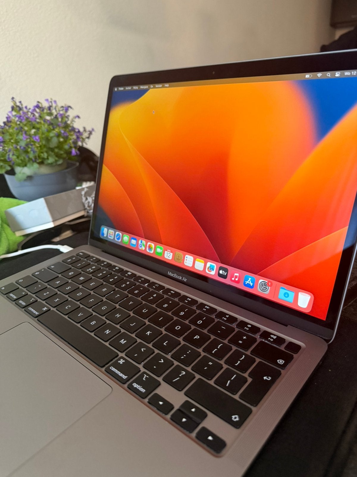 Macbook Air 2020, Computers en Software, Apple Macbooks, 256 GB, 8 GB, 13 inch, Ophalen of Verzenden