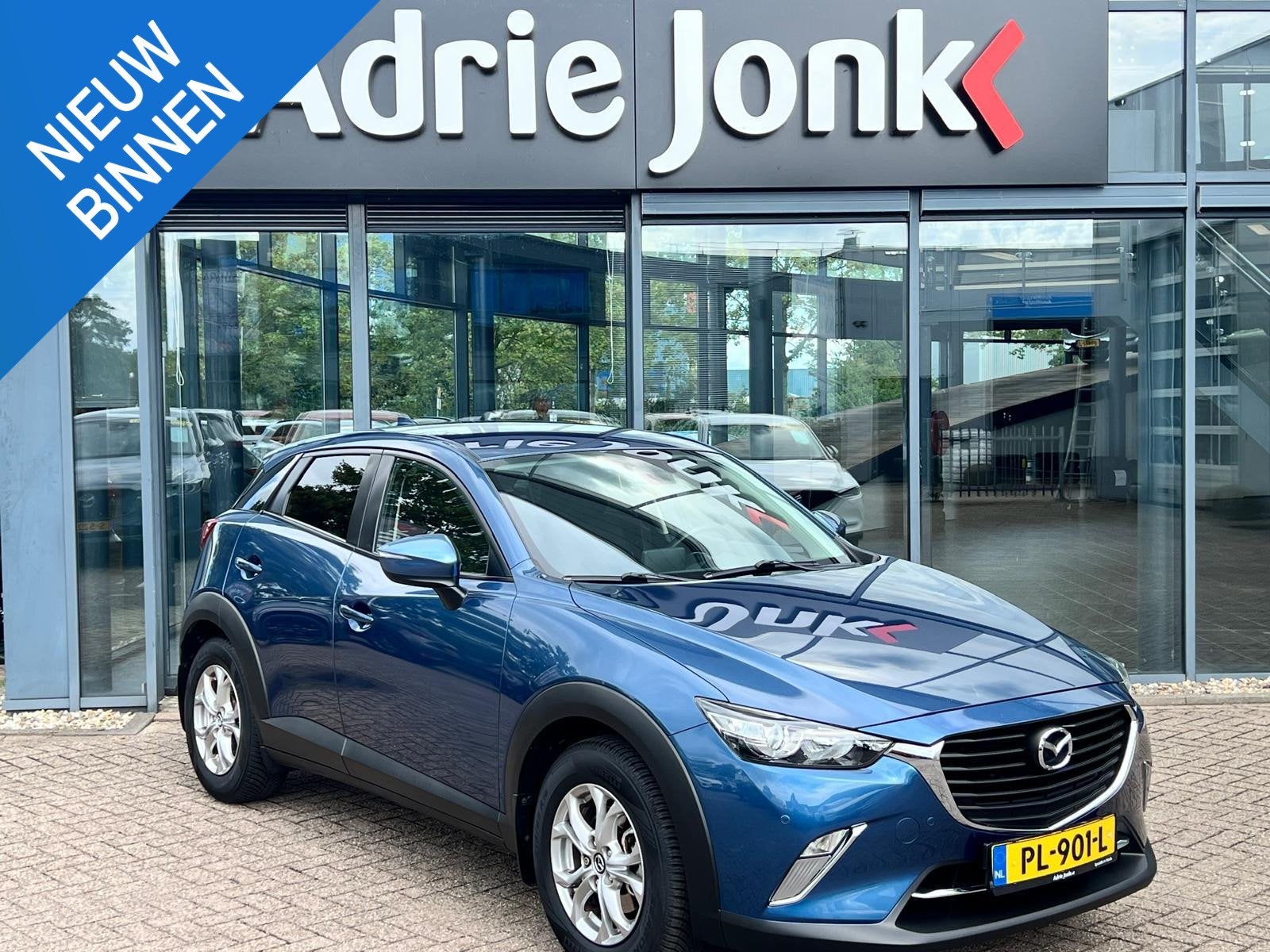 Mazda CX-3 2.0 SkyActiv-G 120 Dynamic TREKHAAK | A.CAMERA |, Auto's, Voorwielaandrijving, 1998 cc, Stof, Gebruikt