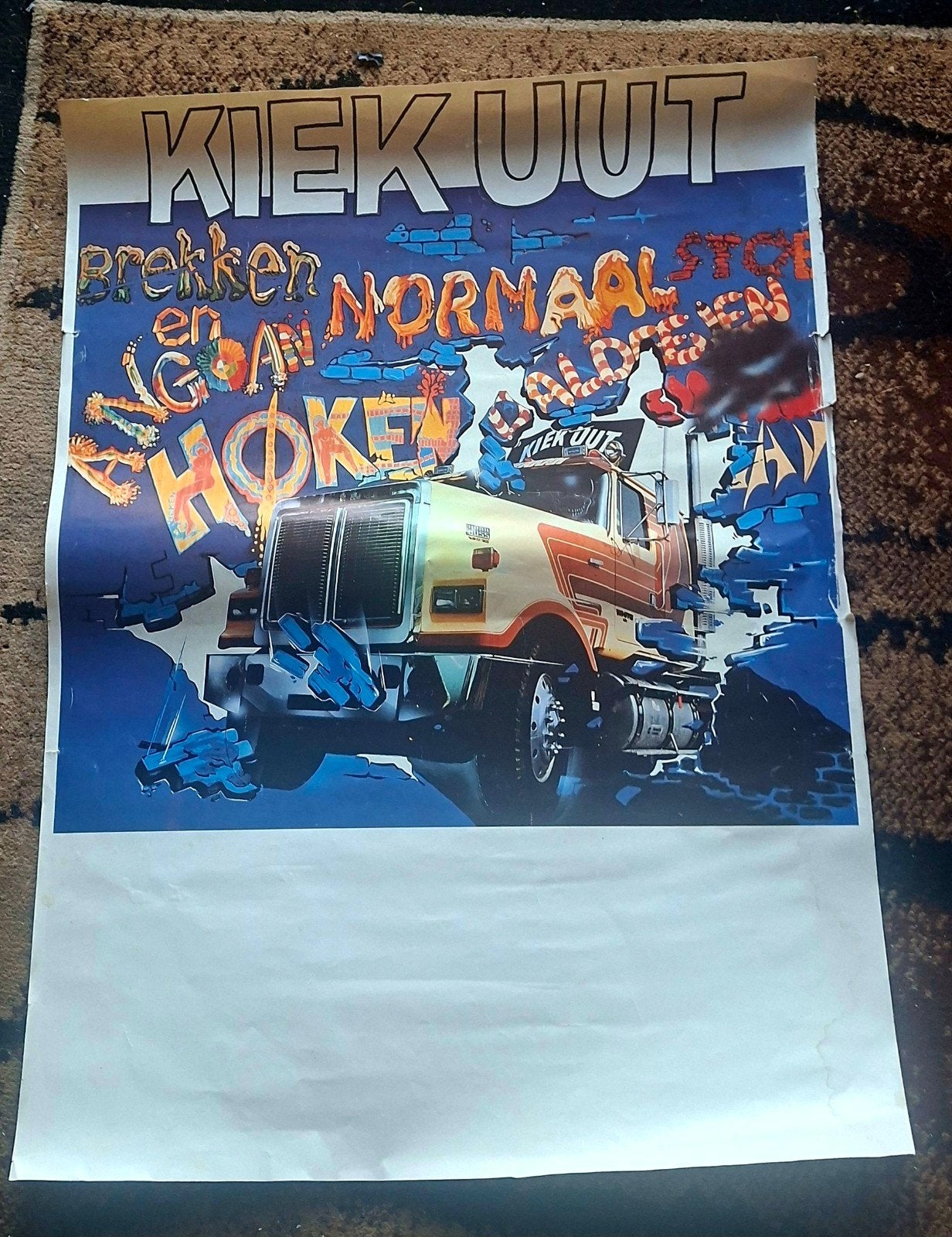 Kiek Uut Brekken en Normaal Alde Hokken Poster, Ophalen of Verzenden, A1 t/m A3, Overige onderwerpen, Rechthoekig Staand