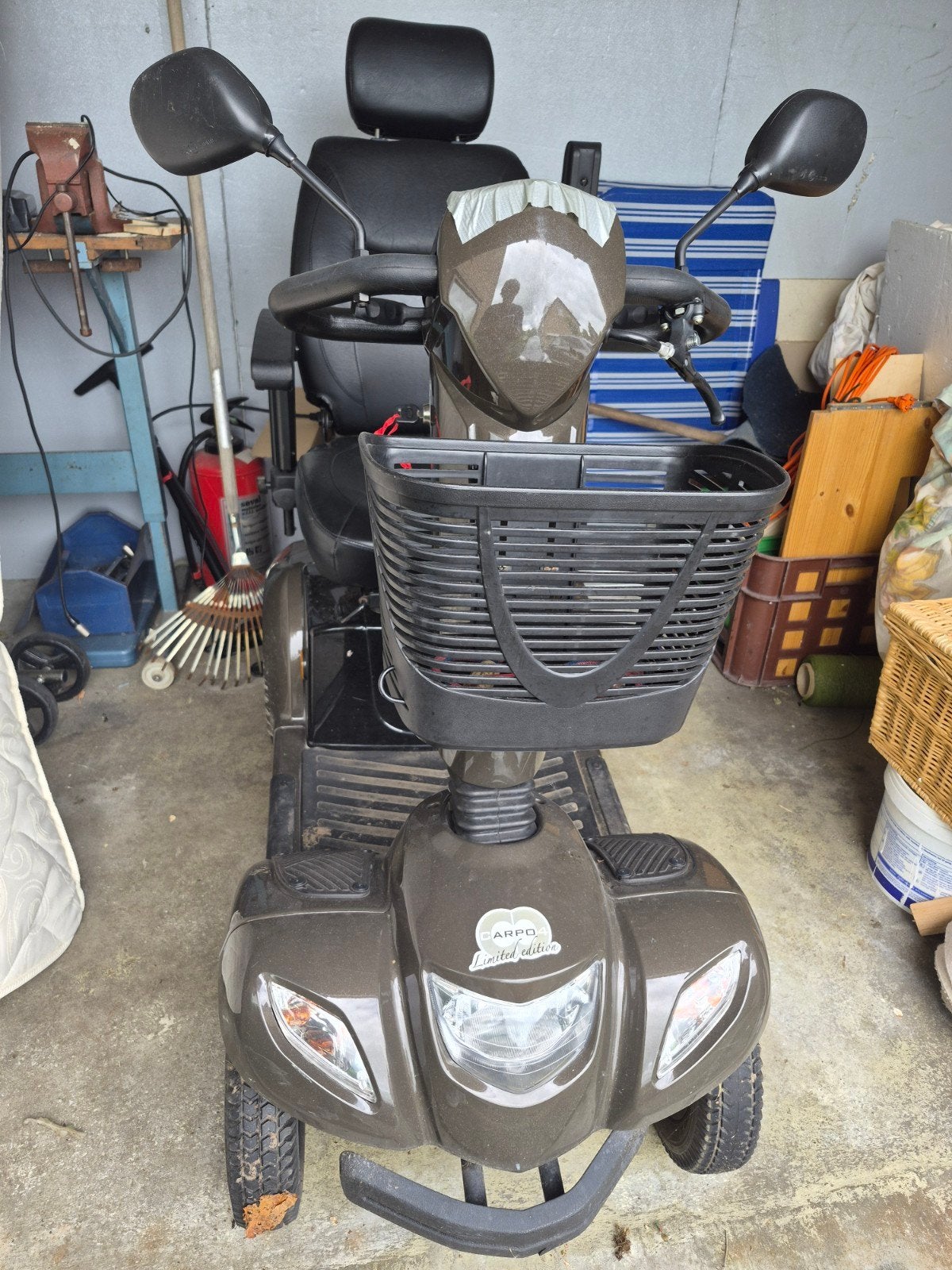 CARPO 4 LIMITED EDITION 4 WIEL SCOOTMOBIEL, Fietsen en Brommers, Elektrische fietsen, Ophalen, Gebruikt