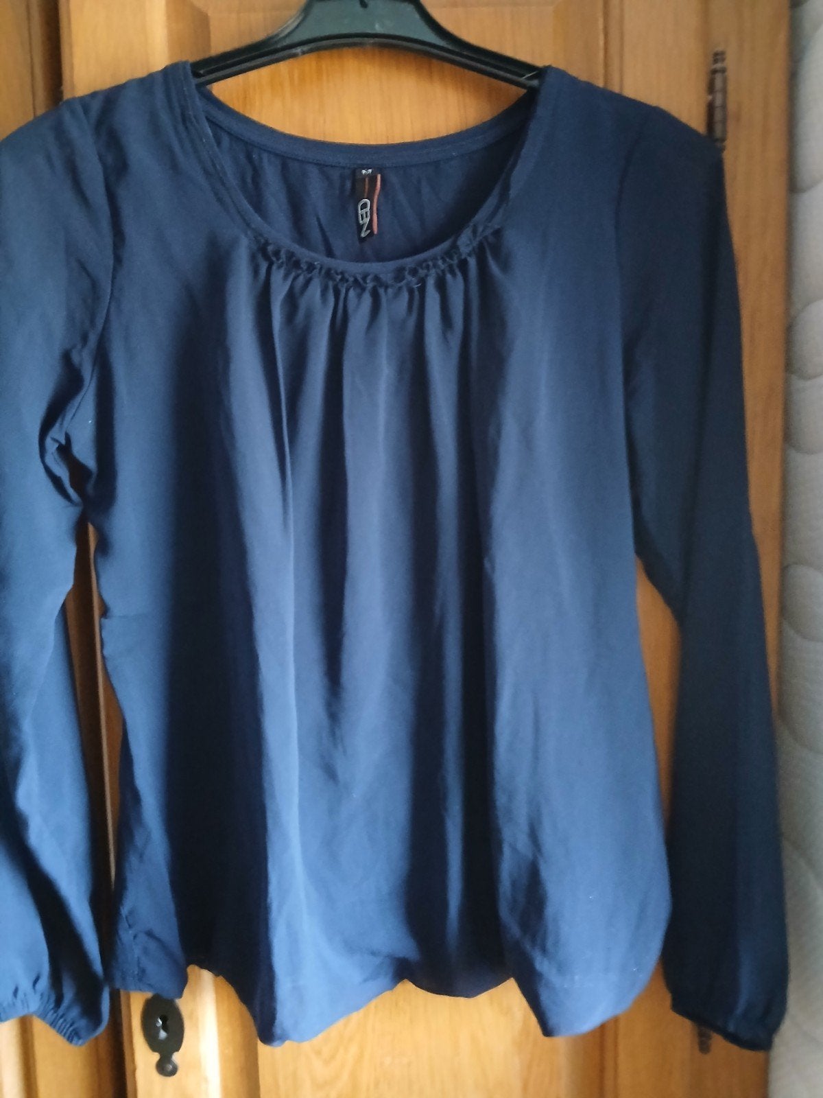 Mooie blauwe blouse/top van Ned in maat M., Blauw, Zo goed als nieuw, NED, Ophalen