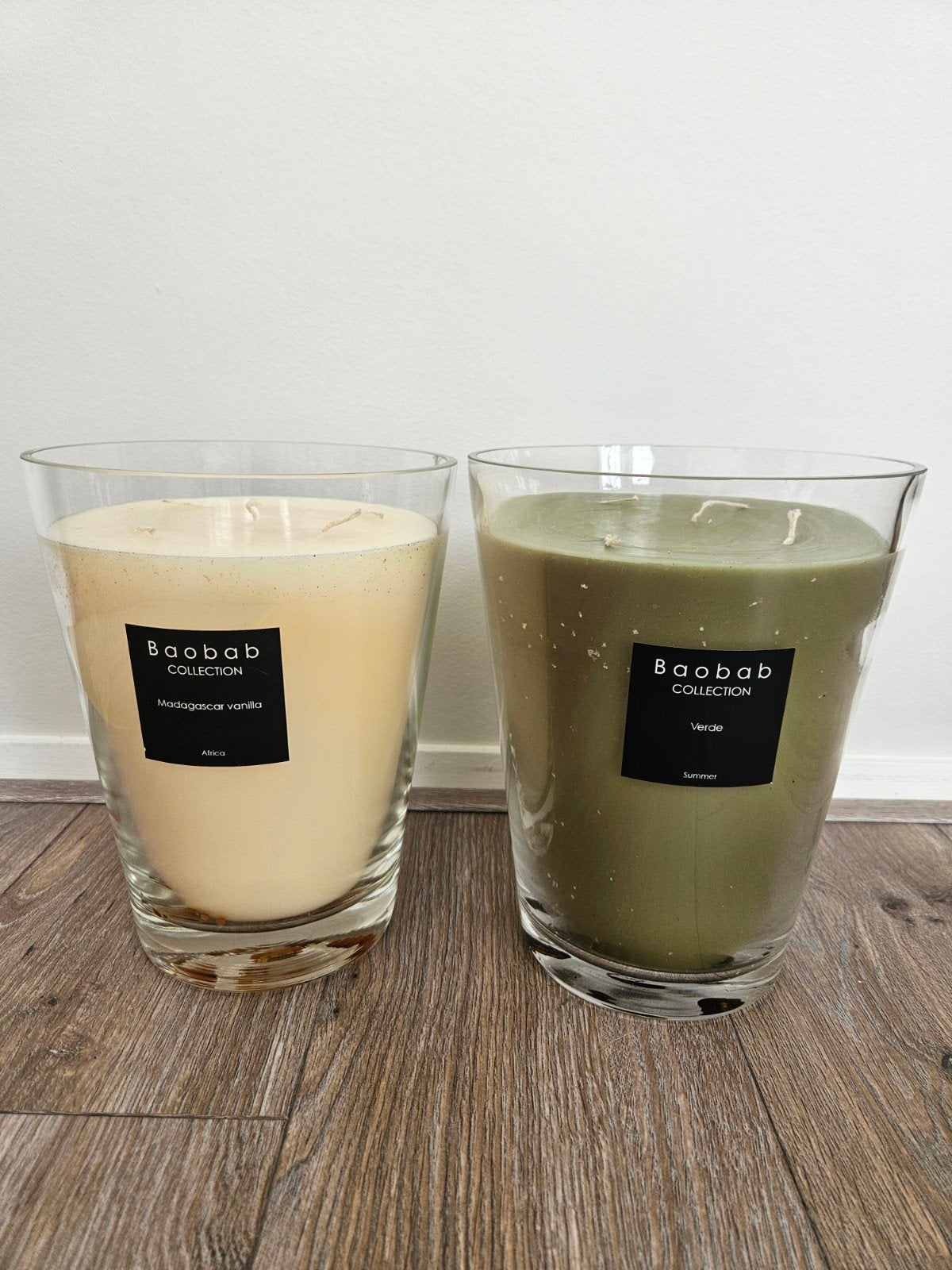 2 grote Baobab geurkaarsen, Ophalen, Kaars