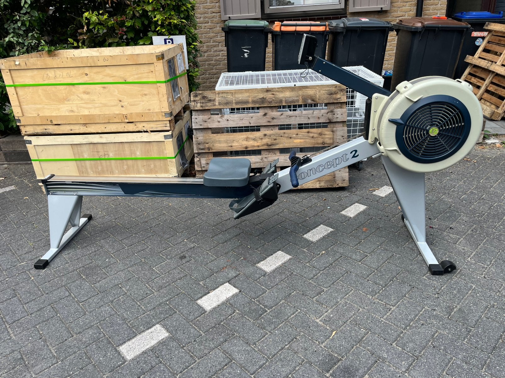 Concept 2 roeier model E pm4 concept2 scherm, Gebruikt, Roeier, Overige typen, Model E