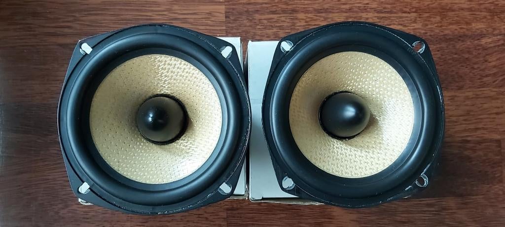 Twee Monacor SPH-135KEP Kevlar mid woofers, Audio, Tv en Foto, Luidsprekers, Overige merken, Ophalen of Verzenden, Zo goed als nieuw